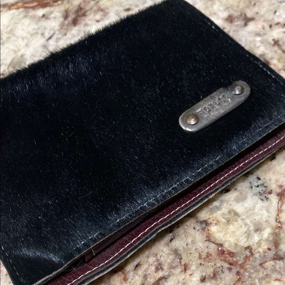 Fiorucci leather cow hide wallet